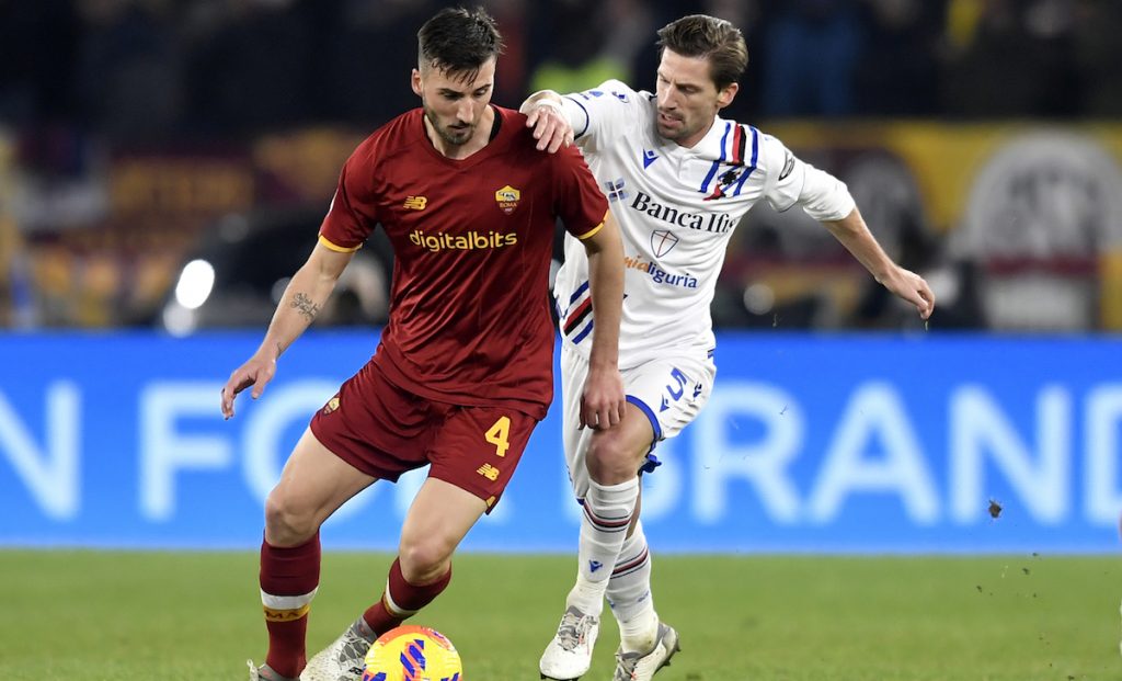Roma-Sampdoria 1-1: Gabbiadini gela l'Olimpico, impresa blucerchiata! 1 Cristante Silva ABAL6151