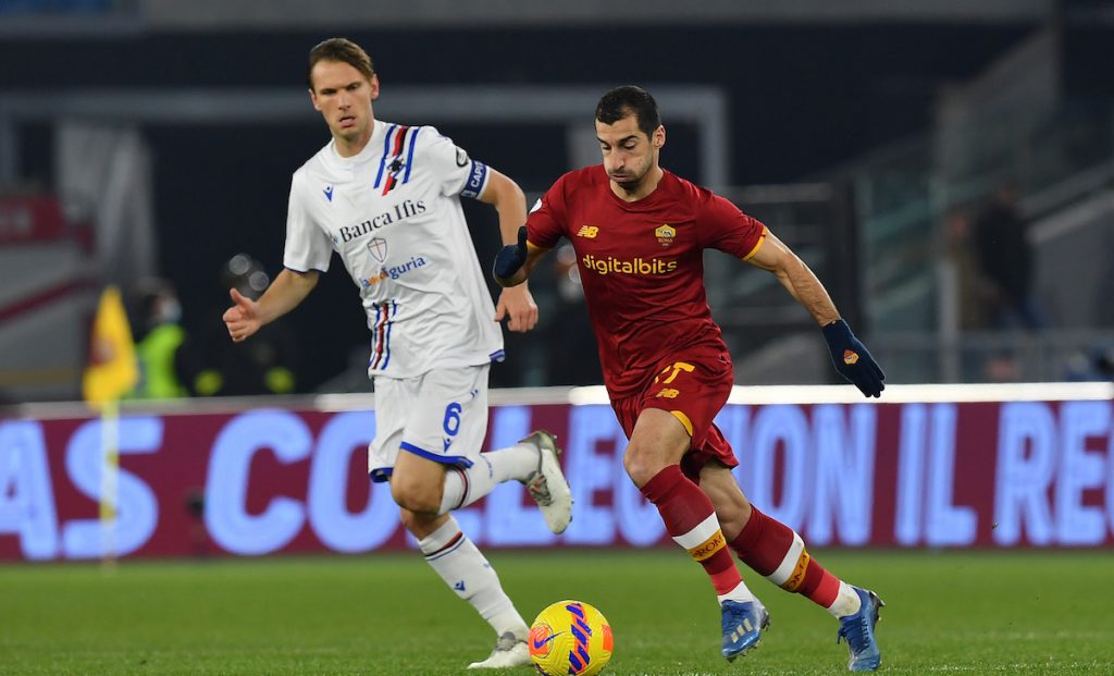 Sampdoria-Roma, streaming LIVE e diretta TV: dove vedere la partita 1 Ekdal Mkhitaryan AS1 7764