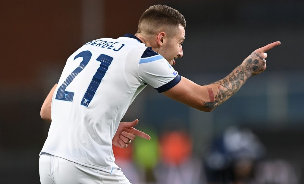 Lazio-Sampdoria, Milinkovic recupera? La decisione di Sarri 1 esult gol Milinkovic MG9 5159