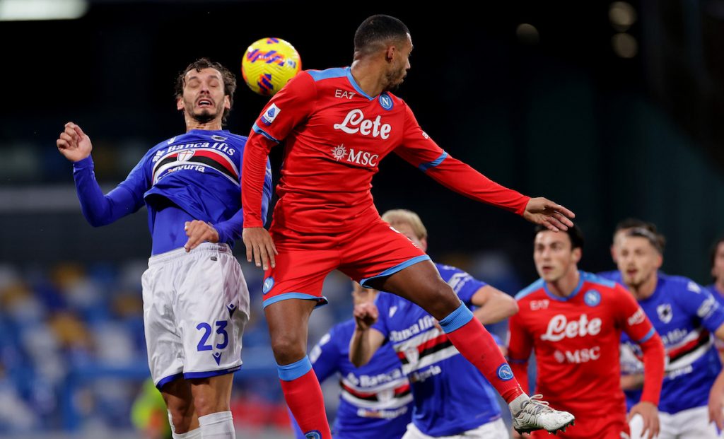 Juan Jesus scherza dopo Napoli-Sampdoria: «Me ne daranno uno buono?» 1 Gabbiadini Jesus CPur030