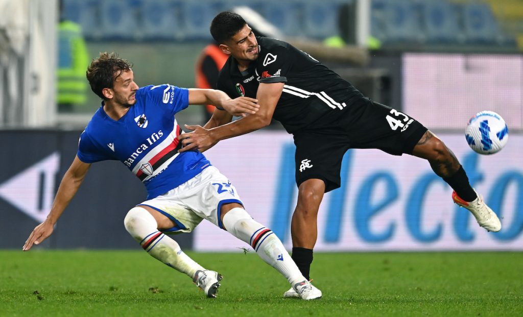 Pronostico Sampdoria-Spezia: le quote del match di Serie A 1 Gabbiadini Nikolaou MG8 4137