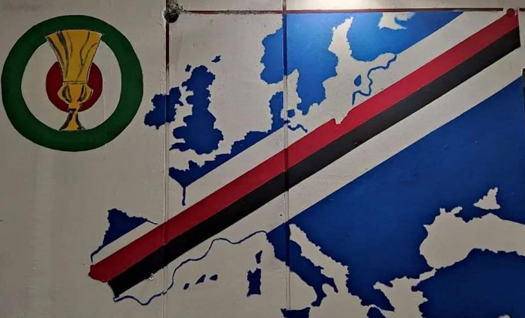 Sampdoria, Europa blucerchiata: i nuovi murales al Ferraris - FOTO 1 europamurales