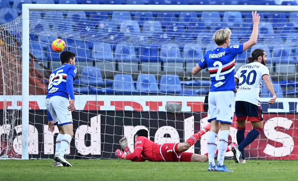 Sampdoria Cagliari serie A