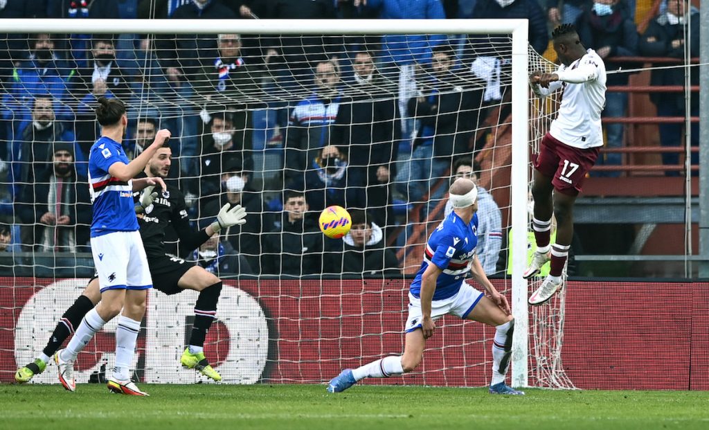 Torino-Sampdoria, Rampanti: «Ecco cosa manca ai granata» 1 gol Singo MG8 4152