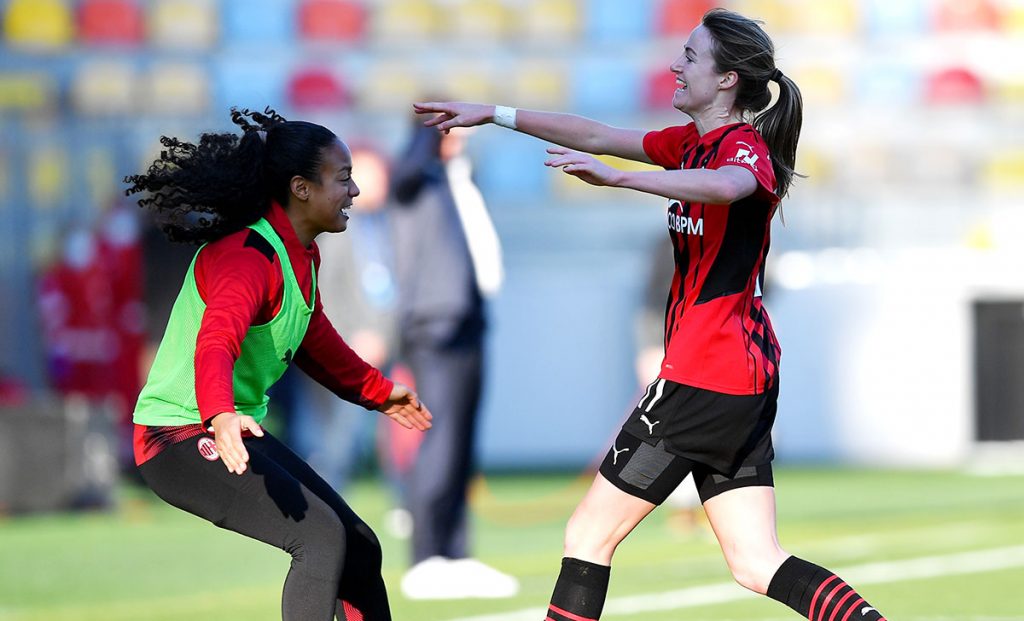 Milan femminile: le ultime in vista del match contro la Sampdoria 1 milandonne