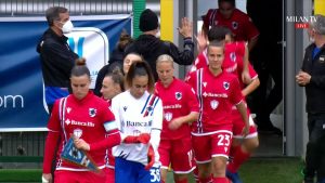 Infortunate Sampdoria Women: il punto dopo l’allenamento di oggi