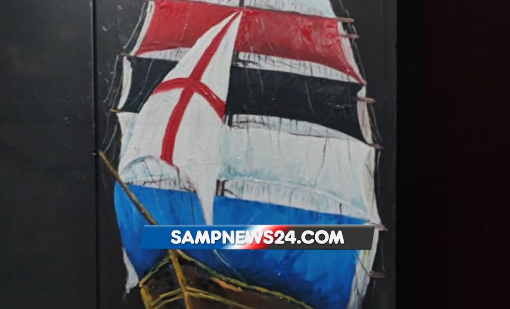 Sampdoria, nuovi dettagli sotto la Sud: il veliero blucerchiato - FOTO 1 veliero