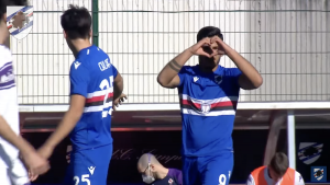 Sampdoria Primavera, Montevago esalta la squadra: «Continuiamo così»