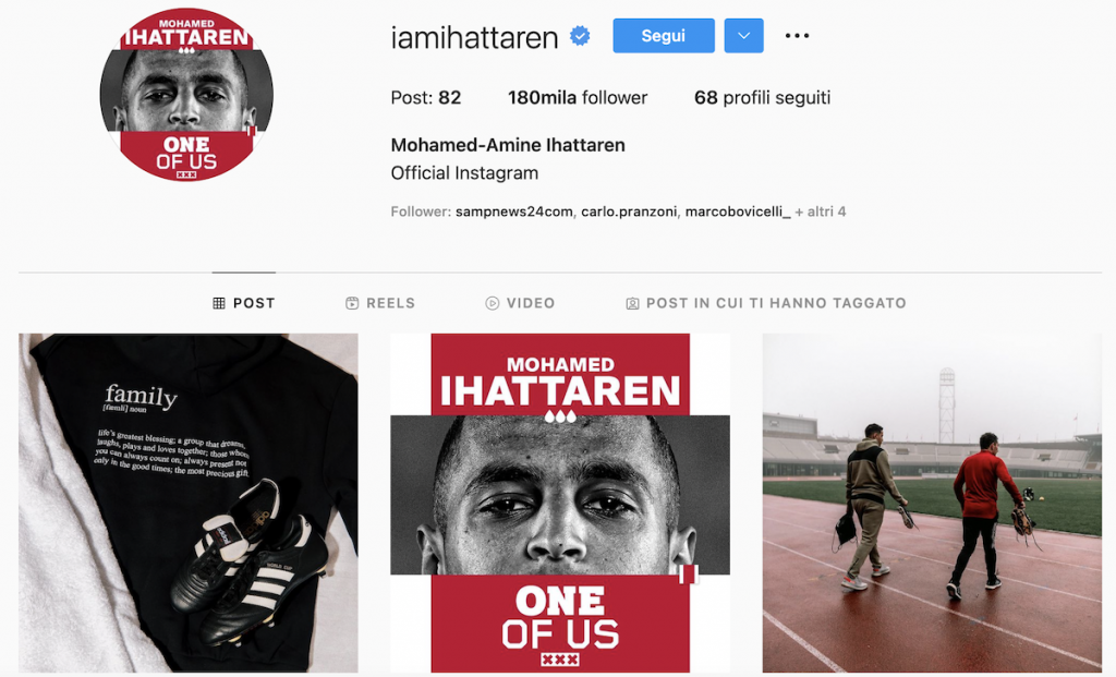 Ihattaren dimentica la Sampdoria: cancellate le foto dai social 1 Schermata 2022 02 03 alle 20.50.32