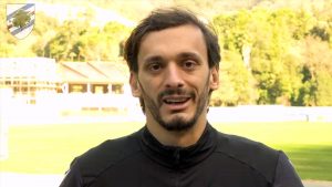 Sampdoria, Gabbiadini ringrazia i compagni per la maglietta: la foto