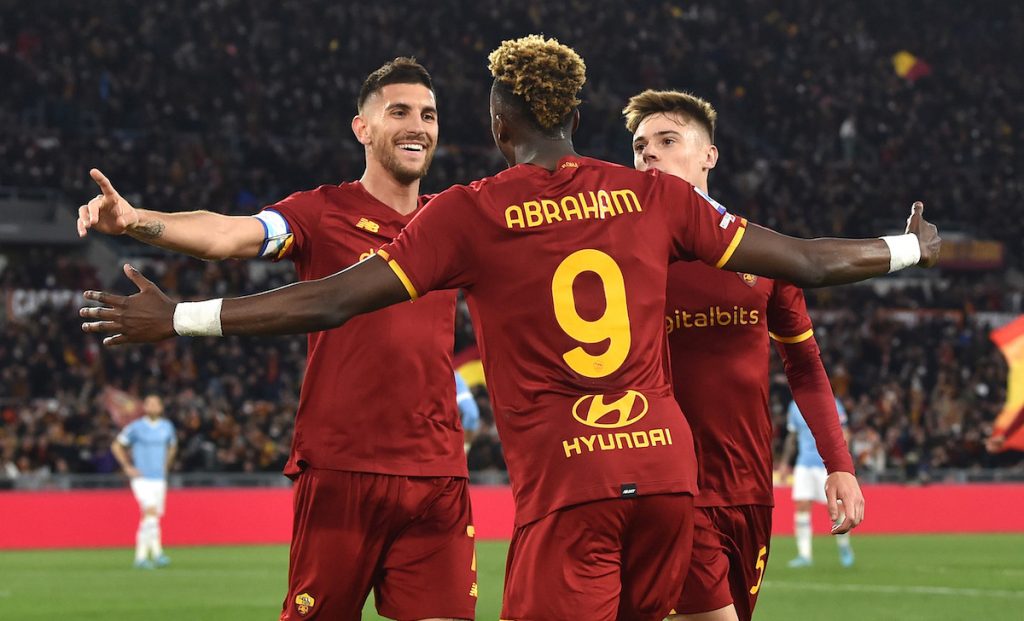 Il giornalista: «La Roma deve vincere contro la Sampdoria. È fondamentale» 1 esult gol Abraham AS2 2744