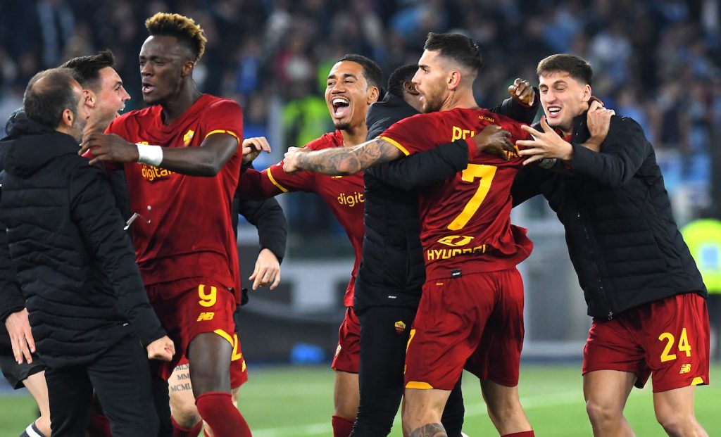 Allenamento Roma: i giallorossi ritrovano Zaniolo. Le ultime 1 esult gol Pellegrini 9612