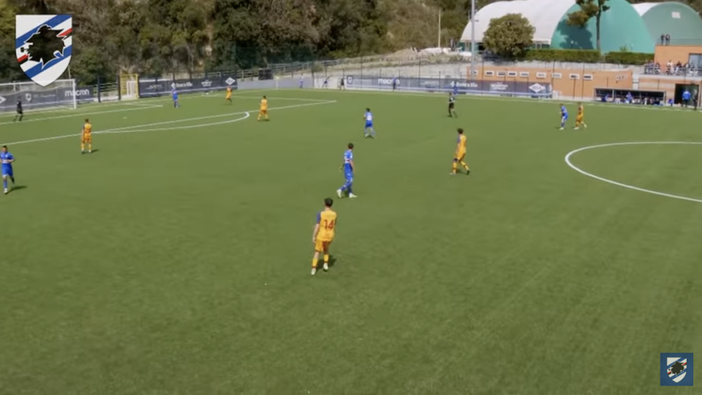 Highlights Sampdoria-Roma Primavera: tutti i gol del match - VIDEO 1 Schermata 2022 04 13 alle 16.52.06