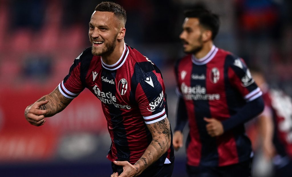 Highlights Bologna-Sampdoria: tutti i gol del match - VIDEO 1 esult gol Arnautovic MG8 7021