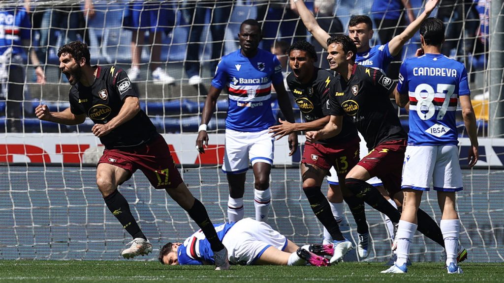 Sampdoria-Salernitana, i voti dei quotidiani sportivi: si salva solo Caputo 1 sampsalerno