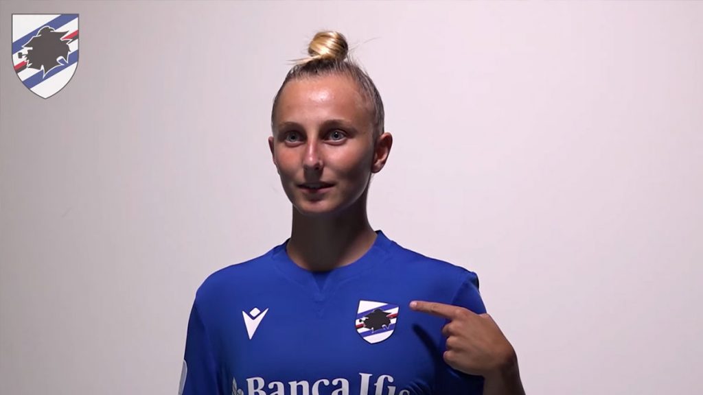 Giordano nella storia della Sampdoria Women: doppio record per la classe 2002 1 GIordano