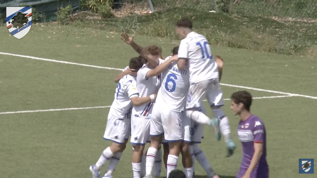 Highlights Fiorentina-Sampdoria Primavera: tutti i gol del match - VIDEO 1 Schermata 2022 05 09 alle 18.04.16
