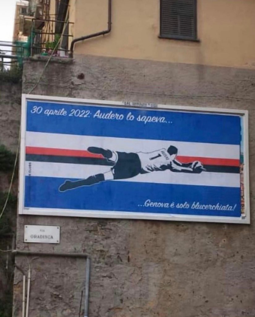 Sampdoria, Federclubs: la parata di Audero diventa una bandiera 1 WhatsApp Image 2022 05 25 at 13.07.05