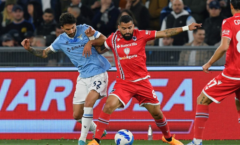 Lazio-Sampdoria 2-0: la decidono Patric e Luis Alberto, ko blucerchiato 1 cataldi rincon as1 4711