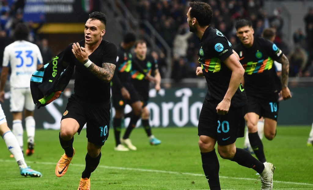 Inter-Sampdoria: Inzaghi ha già scelto gli attaccanti. Le ultime 1 esult gol Martinez MG6 7544