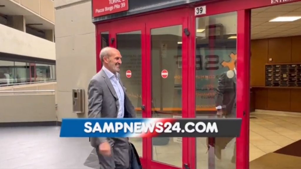 SN24 - CdA Sampdoria, l'arrivo di Lanna e Romei in sede: di cosa si parla - VIDEO 1 lannacda
