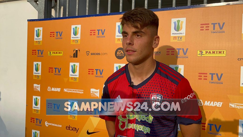 Cagliari Primavera, Obert: «Sampdoria sempre speciale. Felici della vittoria» 1 obert