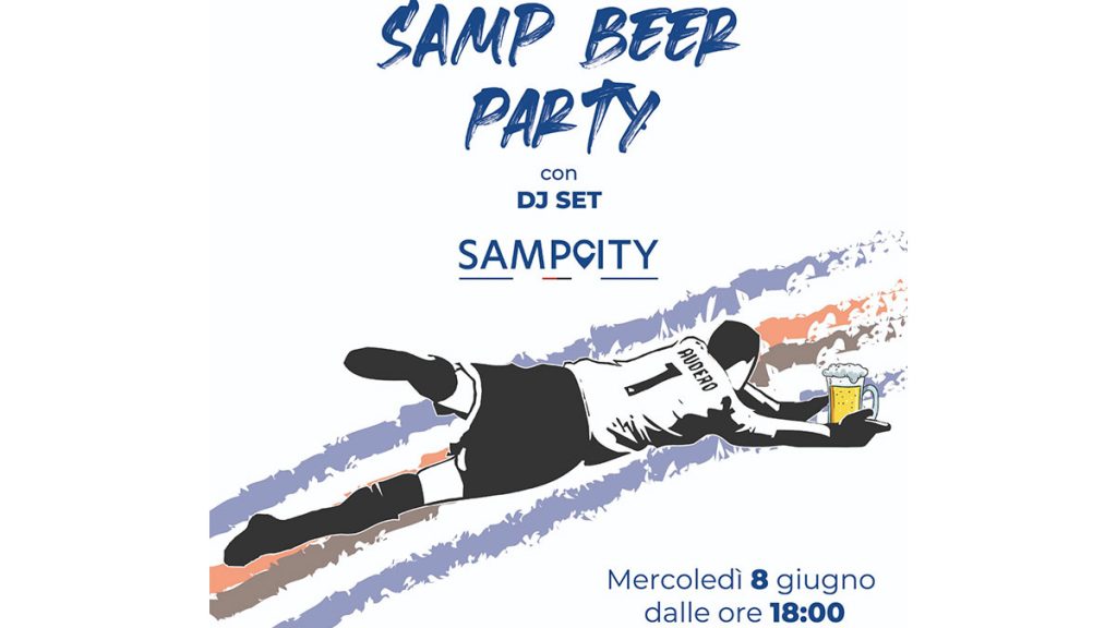 Samp Beer Party al SampCity: l'iniziativa per i tifosi blucerchiati 1 sampbeer