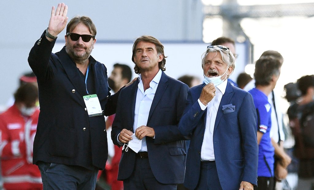 Ex Sampdoria, Caputo: «Mi chiamò Faggiano. Inizialmente rifiutai, perché avevo paura di...» 1 Faggiano Carnevali Ferrero PAP4053