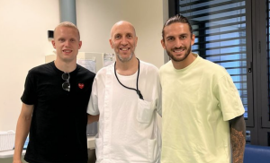 Sampdoria, Torregrossa post intervento: «Ringrazio il medico. Ora pronto a ripartire» – FOTO