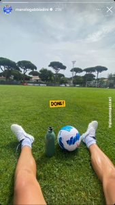 Sampdoria, Gabbiadini si allena a parte: le ultime sull’attaccante blucerchiato – FOTO