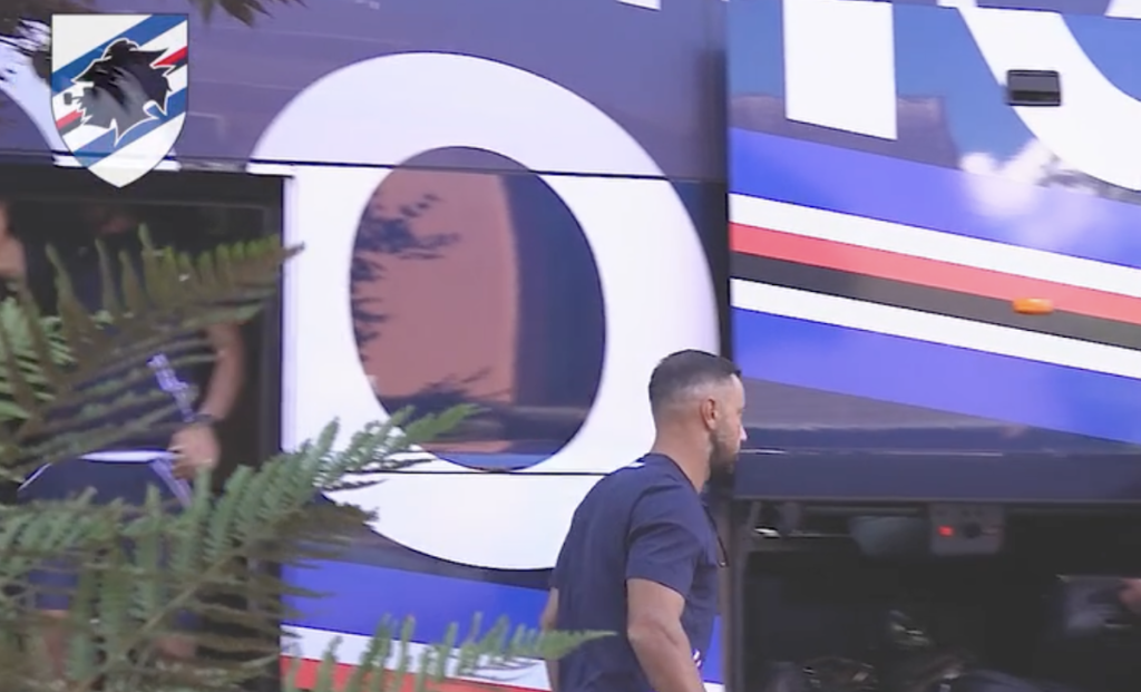 La Sampdoria è arrivata a Ponte di Legno: inizia il ritiro 2022 - VIDEO 1 Schermata 2022 07 09 alle 19.33.30