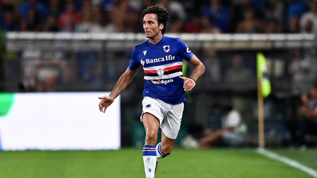 Augello assistman della Sampdoria: doppio obiettivo personale per il terzino 1 tommaso augello