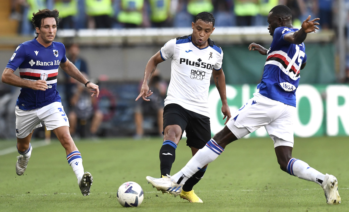 Atalanta Sampdoria: streaming e diretta tv del match di Serie A