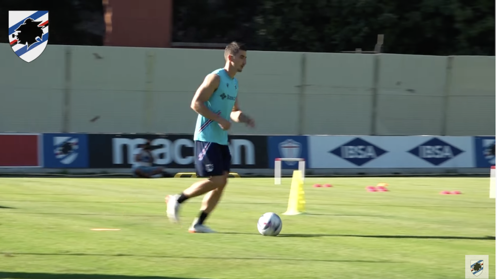 Allenamento Sampdoria: Djuricic già in campo. A Bogliasco arriva Pozzi 1 Schermata 2022 08 01 alle 20.18.58