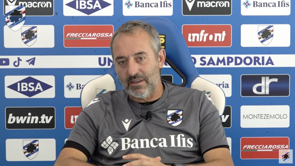 Giampaolo: «Sono sempre sulla graticola. Milan più forte della Serie A» 1 Schermata 2022 08 04 alle 14.18.44