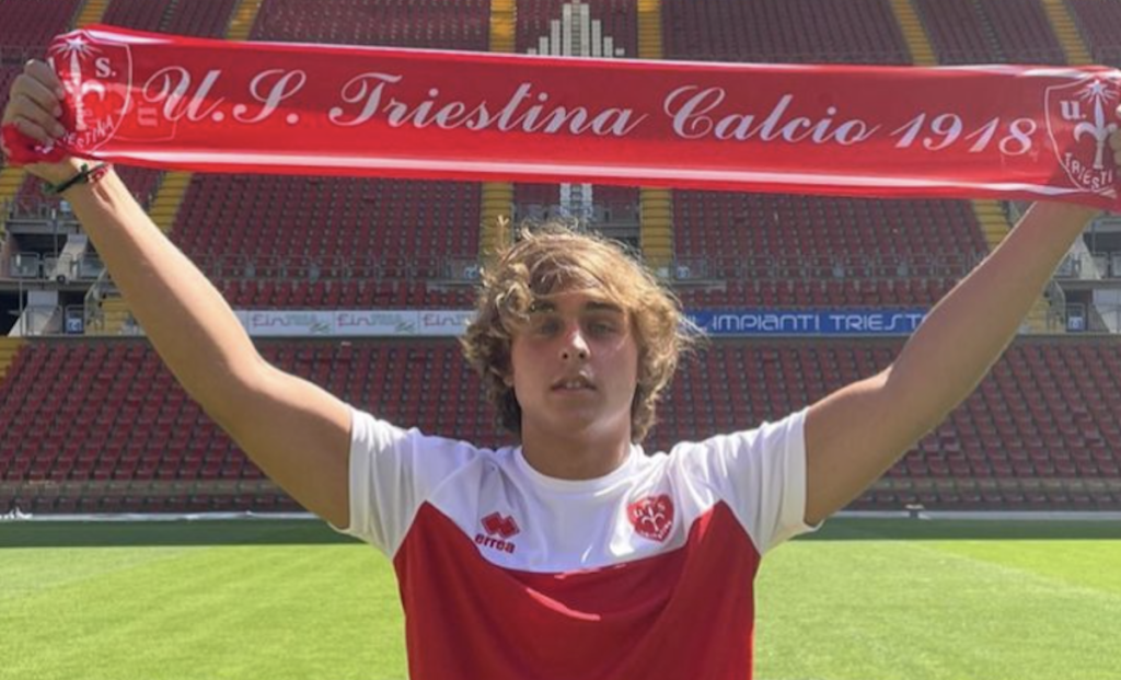 Davide Bonolis va in Serie C: il figlio del conduttore tv è un ex Sampdoria 1 Schermata 2022 08 09 alle 17.00.17