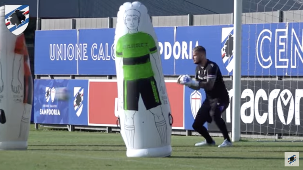 Allenamento Sampdoria: in campo c'è Contini, due giocatori a parte 1 Schermata 2022 08 11 alle 15.33.16