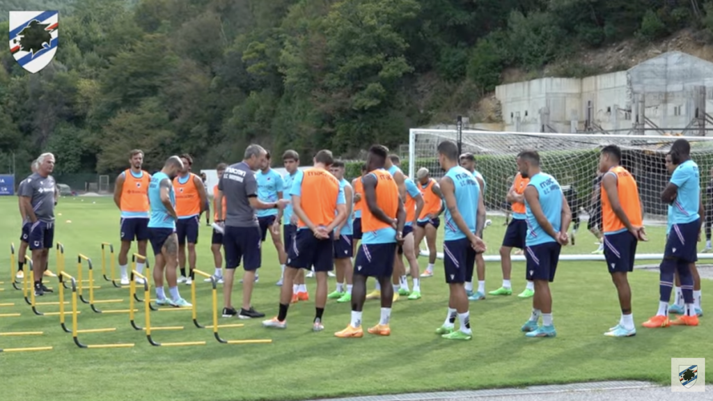 Allenamento Sampdoria: le ultime in vista della Salernitana 1 Schermata 2022 08 17 alle 13.50.40