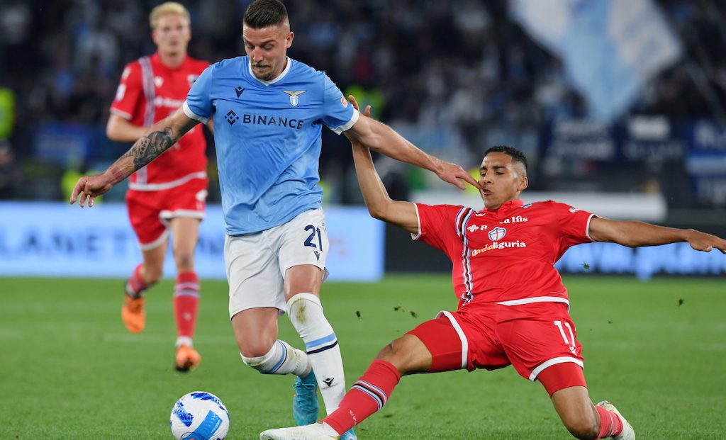 Lazio-Sampdoria, tutto pronto all'Olimpico: le immagini dallo spogliatoio - FOTO 1 milinkovic sabiri as1 4831