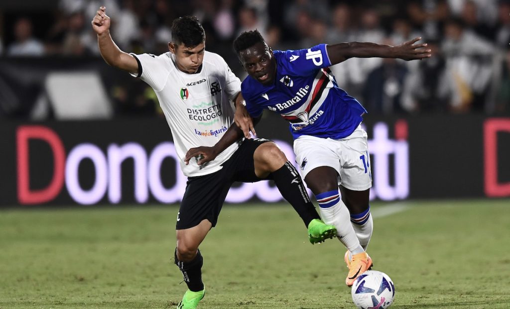 Spezia-Sampdoria, i voti dei quotidiani sportivi: Audero e Sabiri salvi, tanti flop 1 Agudelo Vieira PAP 2607