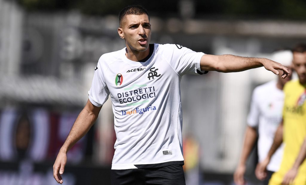 Spezia, Bourabia torna sulla Sampdoria: «Come si sta bene dopo la vittoria» 1 Bourabia PAP2403