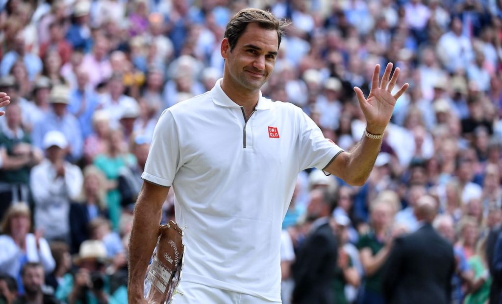 La Sampdoria scrive a Federer dopo il ritiro: «Ora potrai guardare la tua squadra preferita» 1 Federer Wimbledon 20190714 COUV020