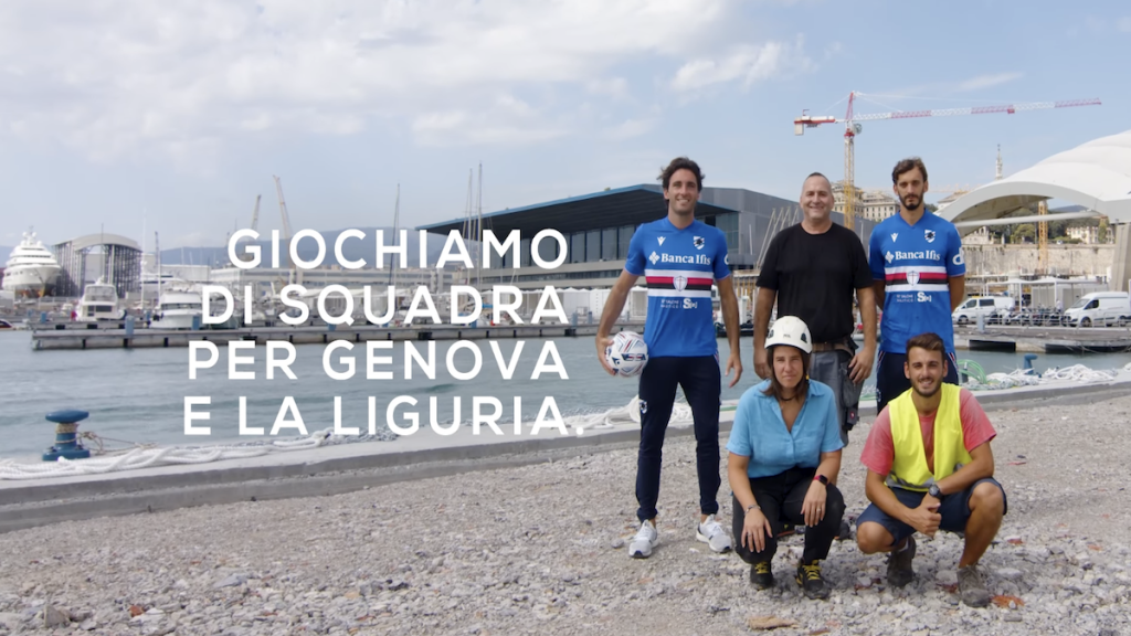 Sampdoria-Milan, ufficiale: nuovo logo sulle maglie blucerchiate 1 Schermata 2022 09 08 alle 17.46.21