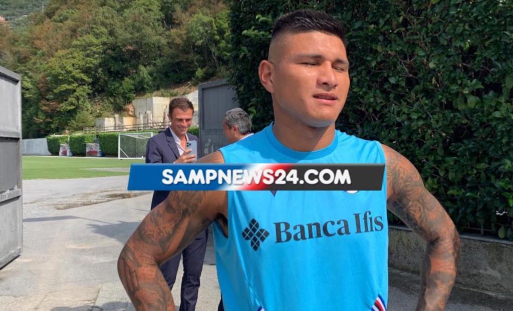 Amione: «Felice di essere alla Sampdoria. Ho un obiettivo» 1 e418252c 219b 4fd6 906e d00bc322c427