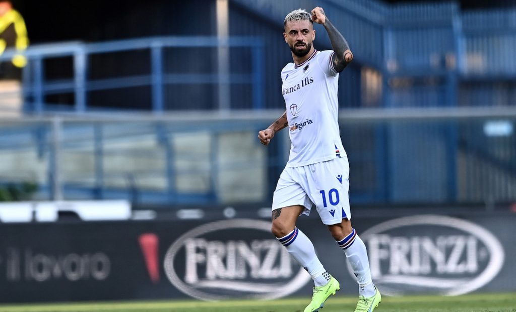 Attacco Sampdoria, tutto su Caputo: precedenti schiaccianti contro lo Spezia 1 esult gol Caputo MG8 9938
