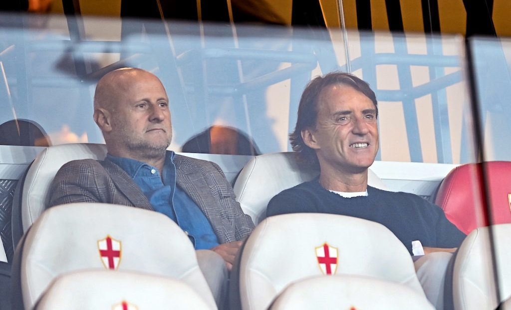 Sampdoria, Lombardo su Akinsanmiro: «Sarà sicuramente un buon profilo» 1 Mancini Lombardo MG0 8697