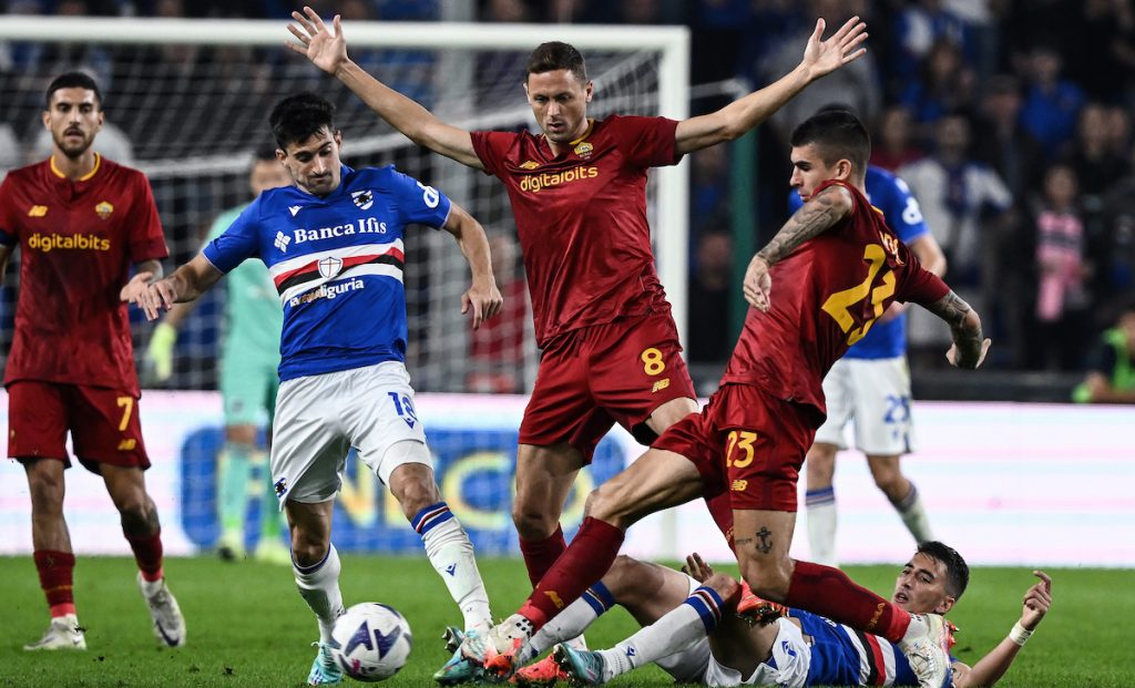 L'ex centrocampista avverte la Sampdoria: «Roma squadra fallosa e senza lucidità» 1 Mancini Pussetto CM16617