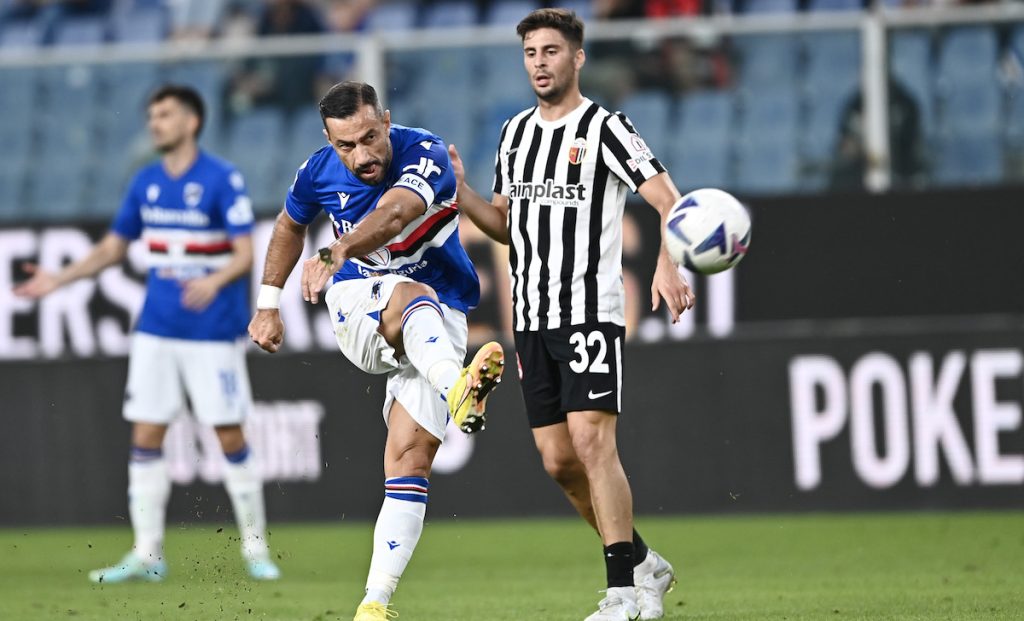 Highlights Sampdoria-Ascoli: tutti i gol del match - VIDEO 1 Quagliarella MG0 9368