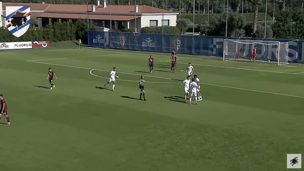 Highlights Cagliari-Sampdoria Primavera: tutti i gol del match - VIDEO 1 Schermata 2022 10 15 alle 19.17.14