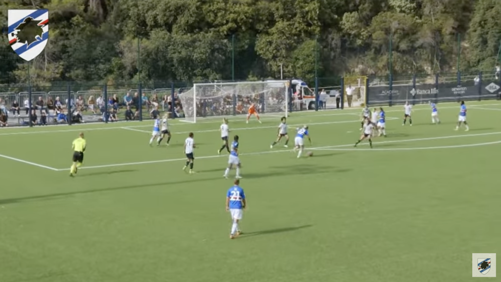 Highlights Sampdoria-Juventus Women: i gol del match - VIDEO 1 Schermata 2022 10 16 alle 19.51.39